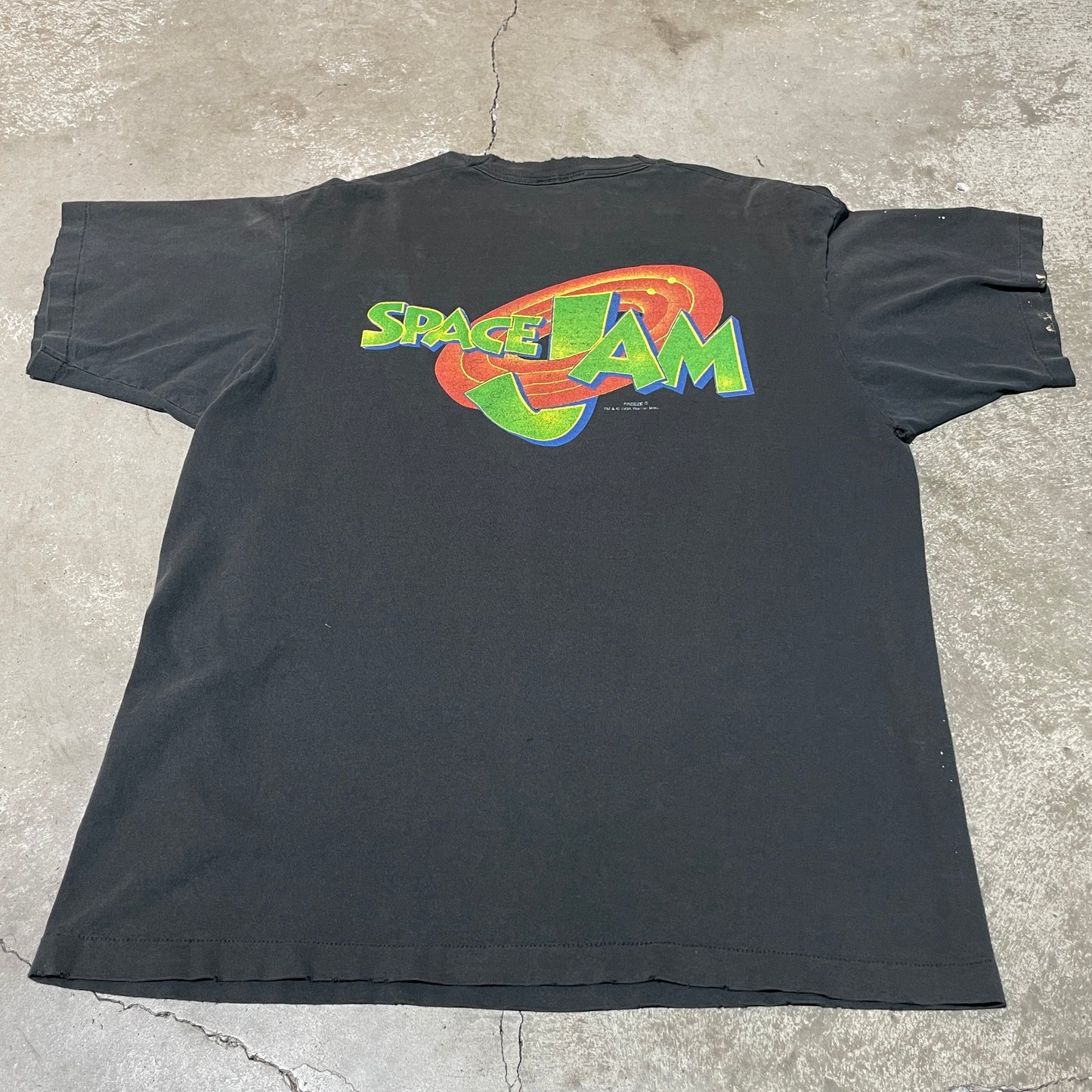 Vintage 1996 Cooked Space Jam All Over Print