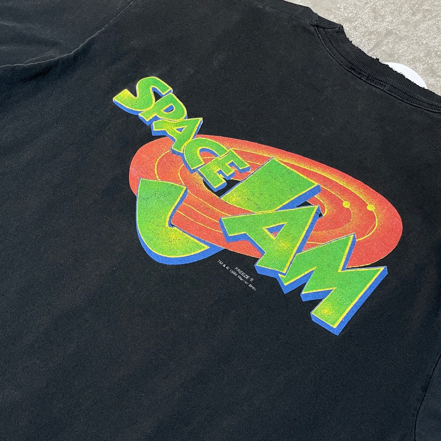 Vintage 1996 Cooked Space Jam All Over Print