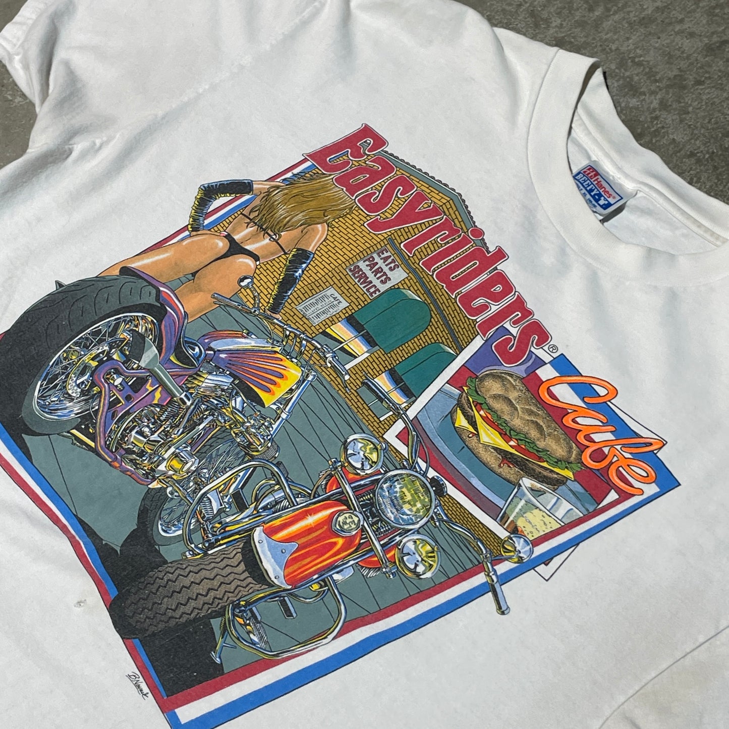 Vintage 1994 Easyrider Cafe Tee