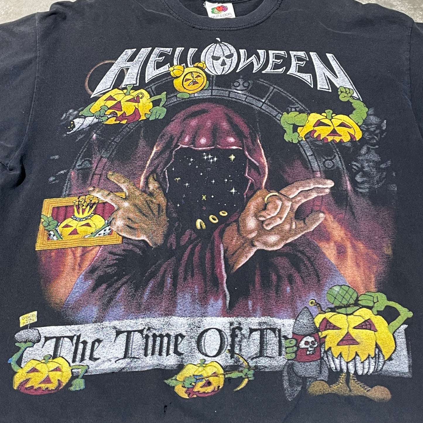 Vintage 90s Helloween Band Tee