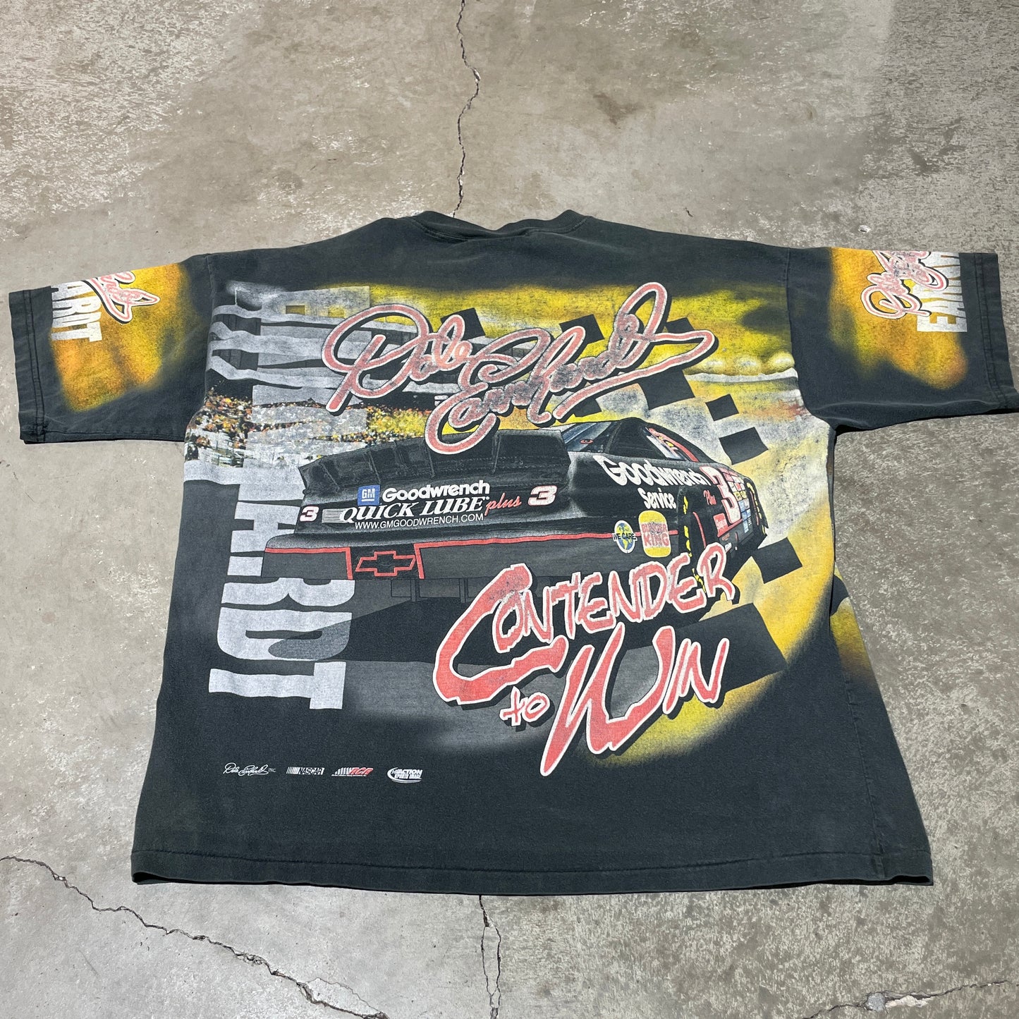 Vintage 90s Dale Earnhardt NASCAR Tee