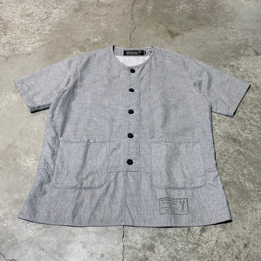 Neighbourhood Grey Short Sleeve Button Up