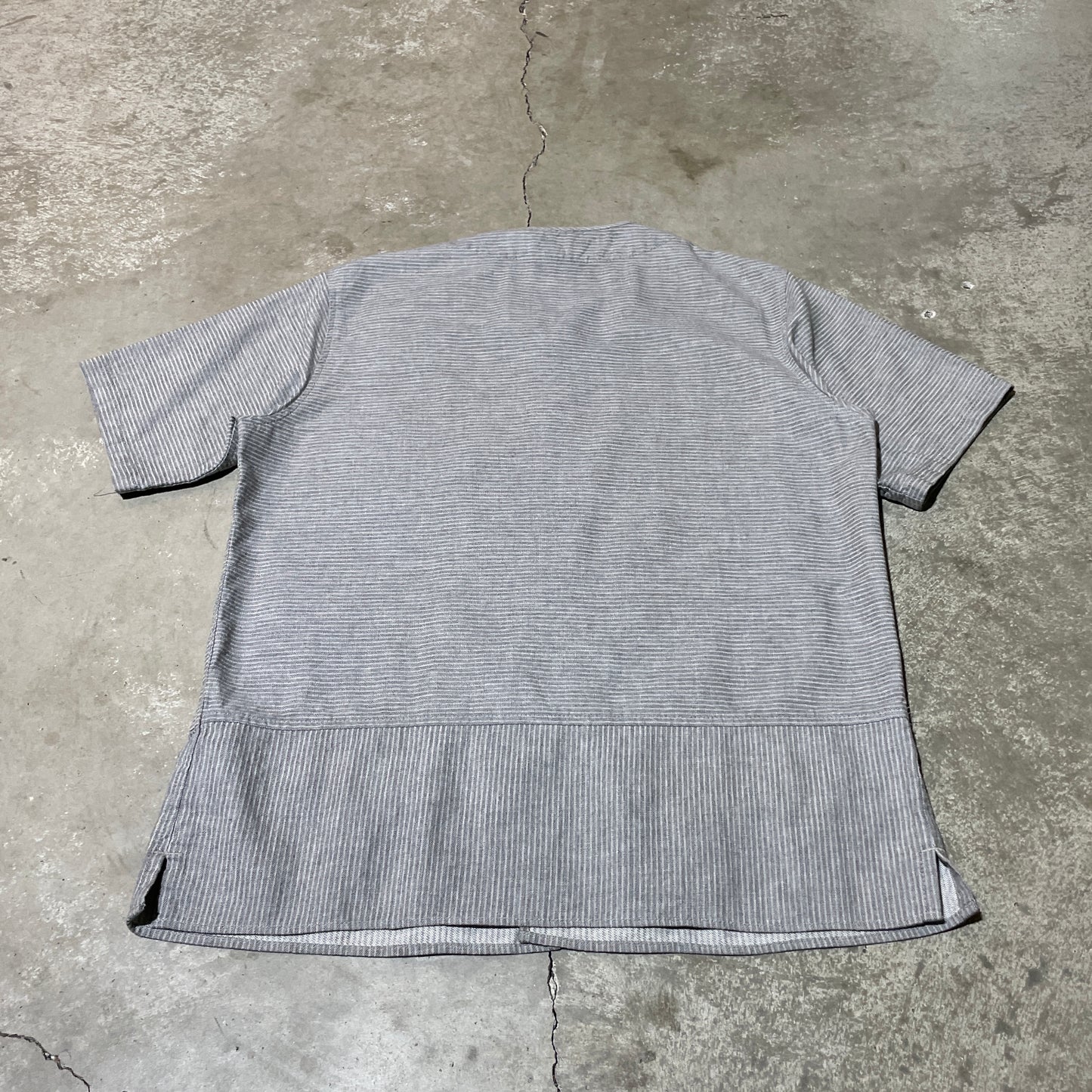 Neighbourhood Grey Short Sleeve Button Up