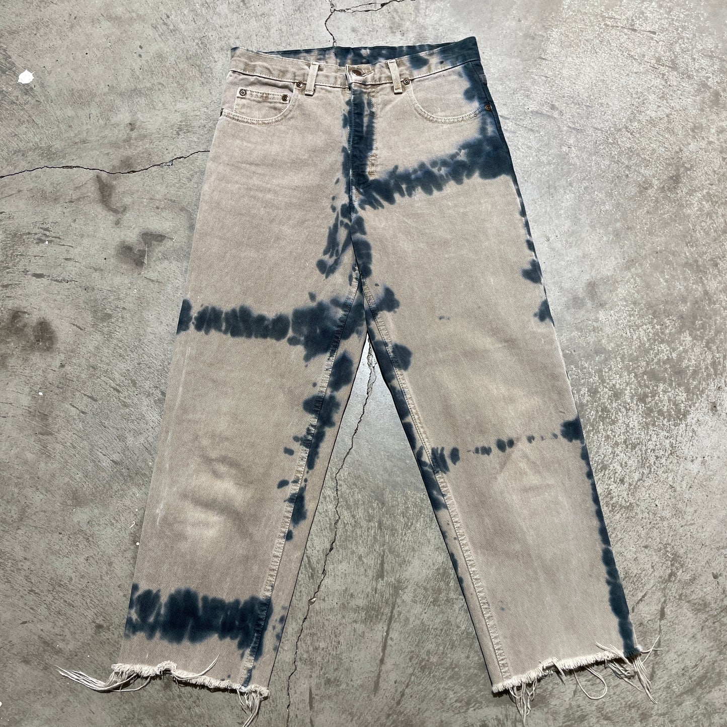 Spaboy Bleach Dyed Denim