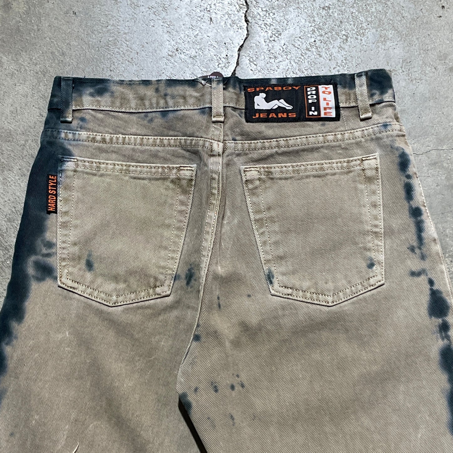 Spaboy Bleach Dyed Denim