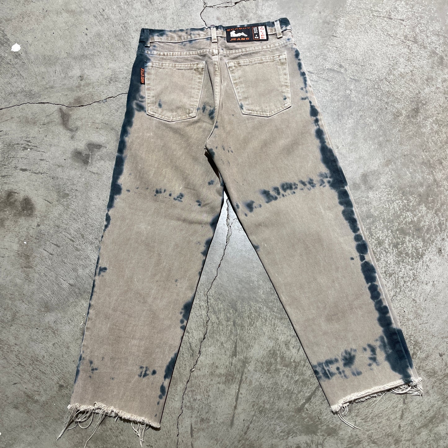 Spaboy Bleach Dyed Denim