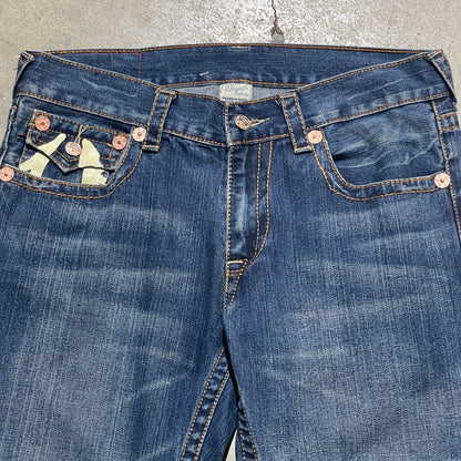 True Religion Painted Pocket Denim