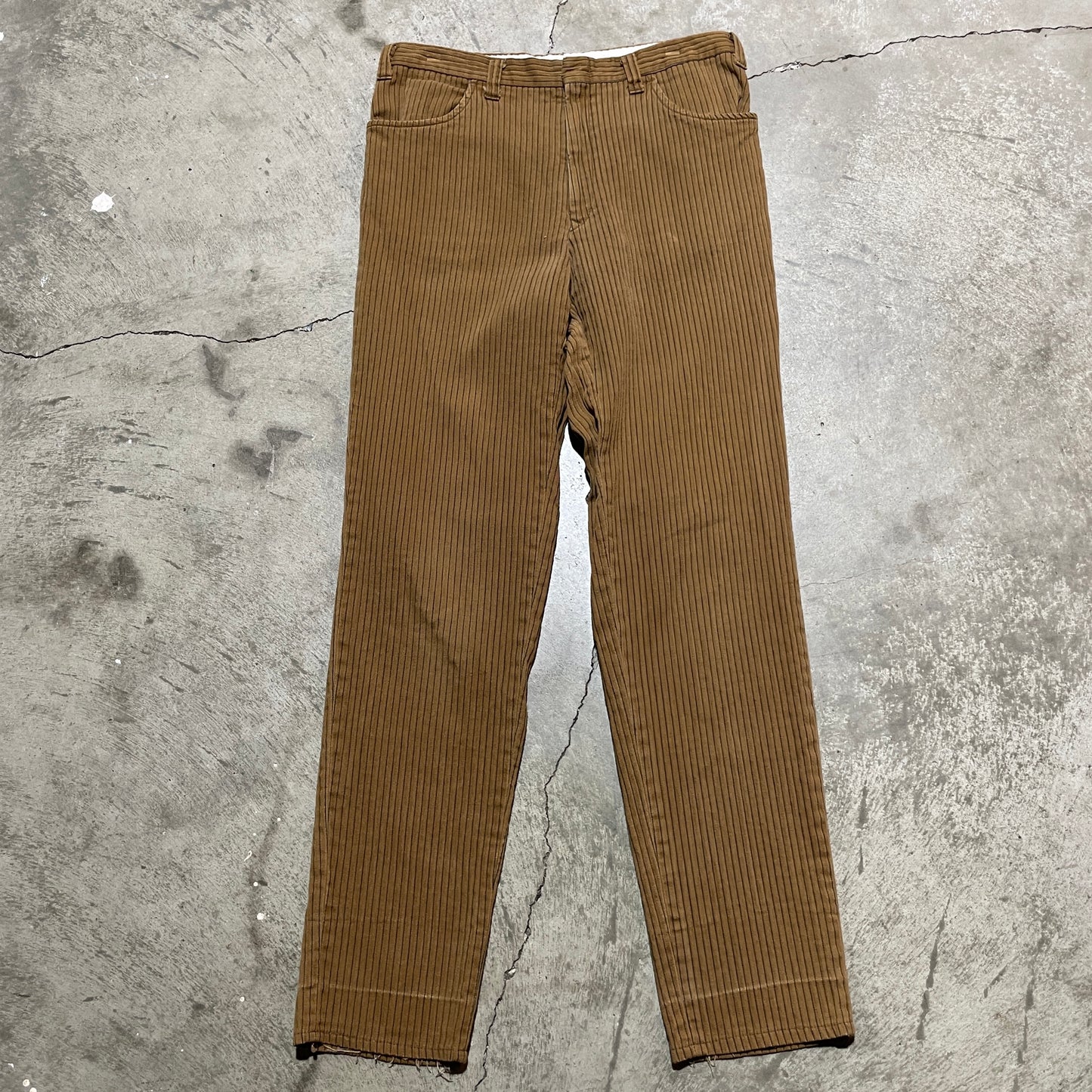 Vintage 70s GWG Brown Stripe Pants