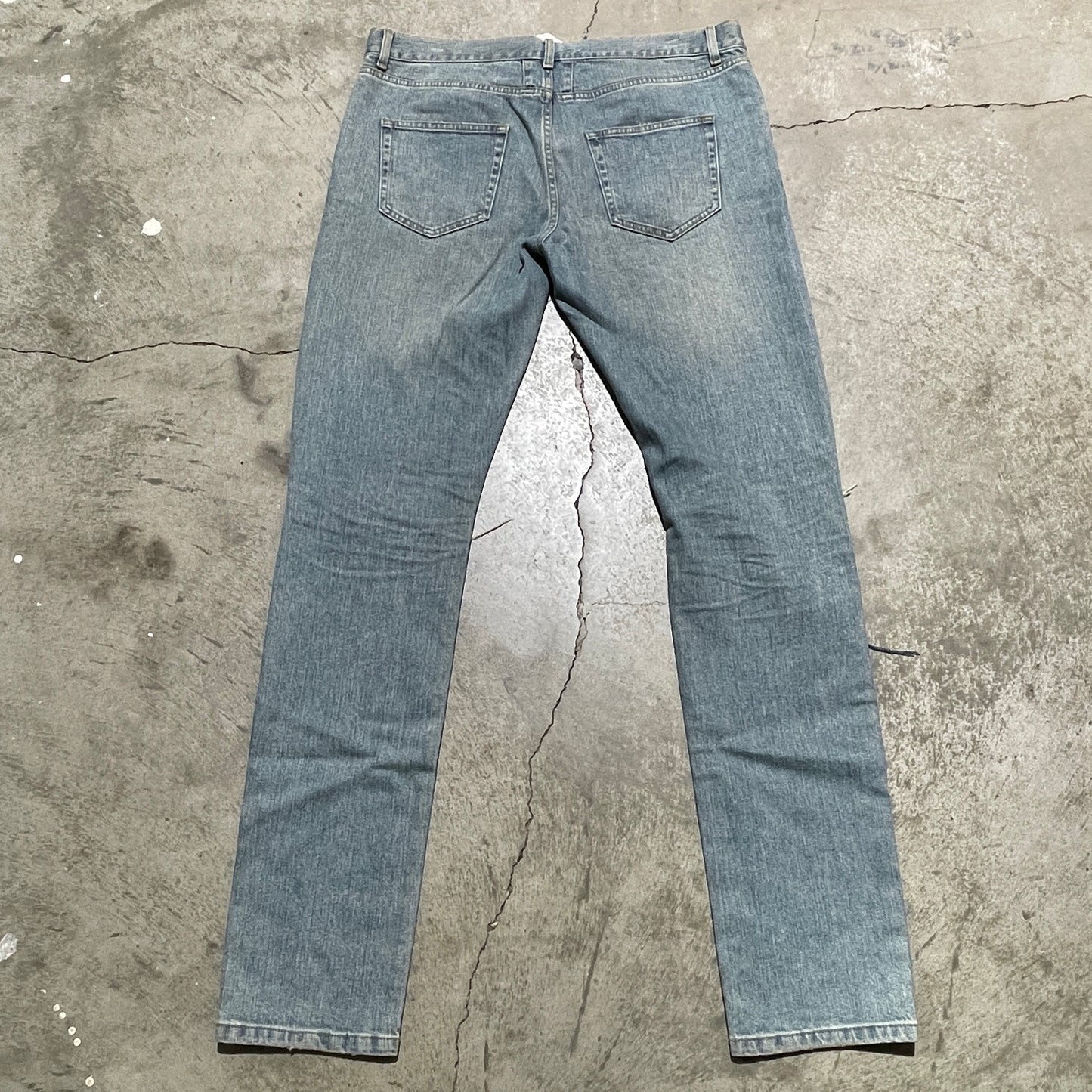 YSL Distressed Skinny Jeans